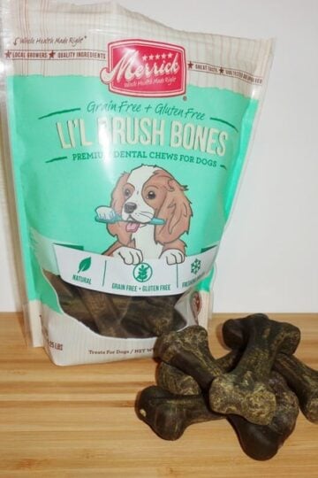 Merrick-Lil'-Brush-Bones-Grain-Free-Dental-Chews-Dog-Treats