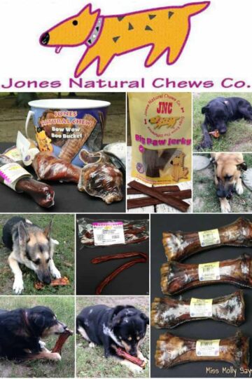 Jones Natural Chews: The Bones and Chews of Doggie Dreams! #Review