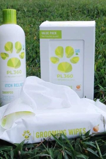PL360 Pet Grooming Wipes and Itch Relief Shampoo are Must Have's for all Pet Owners #Review