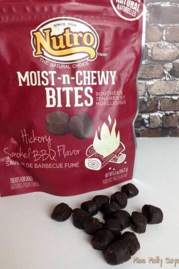 Nutro Moist-n-Chewy Dog Treats for Training #Review