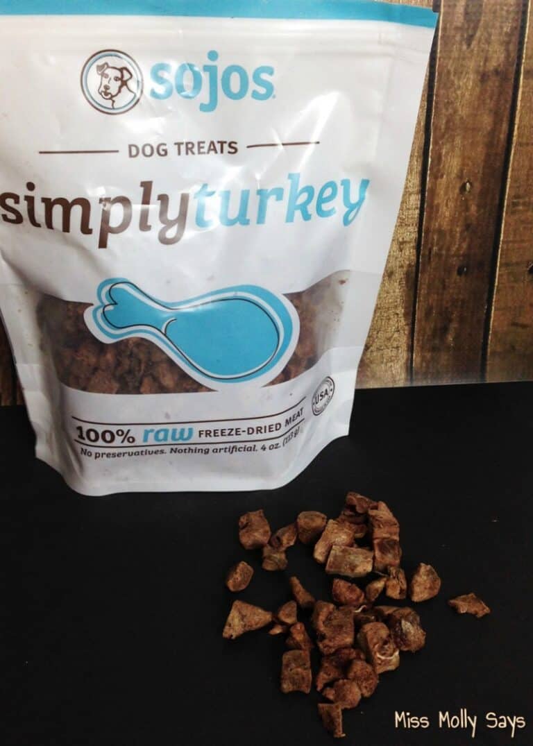 Sojos Simply Turkey Dog Treats for a Real Raw Meat Treat Review Miss