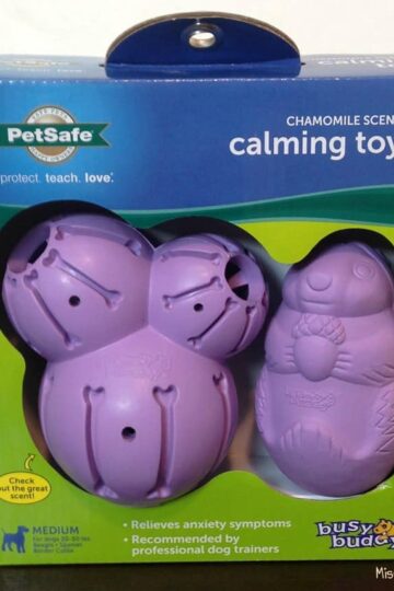PetSafe Busy Buddy Chamomile-Scented Calming Toys to Help Calm Anxious Dogs Naturally