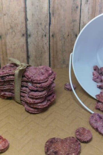 Healthy Banana Beet Dog Treats Your Pooch Will Love