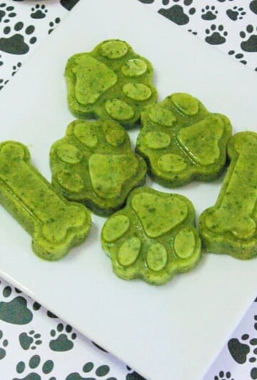 Healthy St. Patrick's Day Frozen Dog Treats your Dog Will Woof for