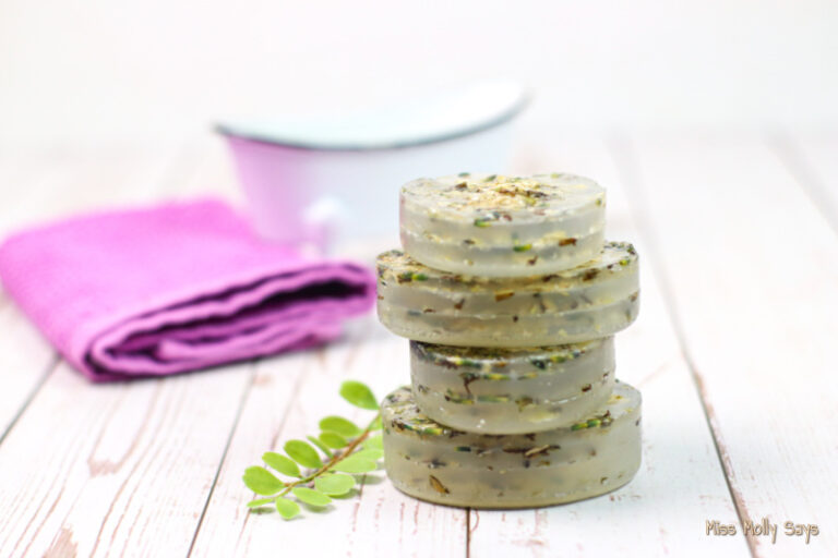 Homemade Dog Shampoo Soap Bars for Itchy Skin