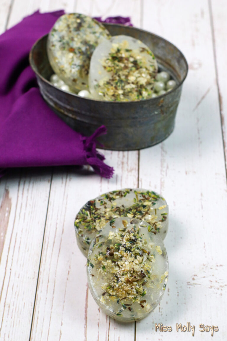 Homemade Dog Shampoo Soap Bars for Itchy Skin