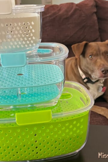 Fresh Keeper 3 piece set with dog