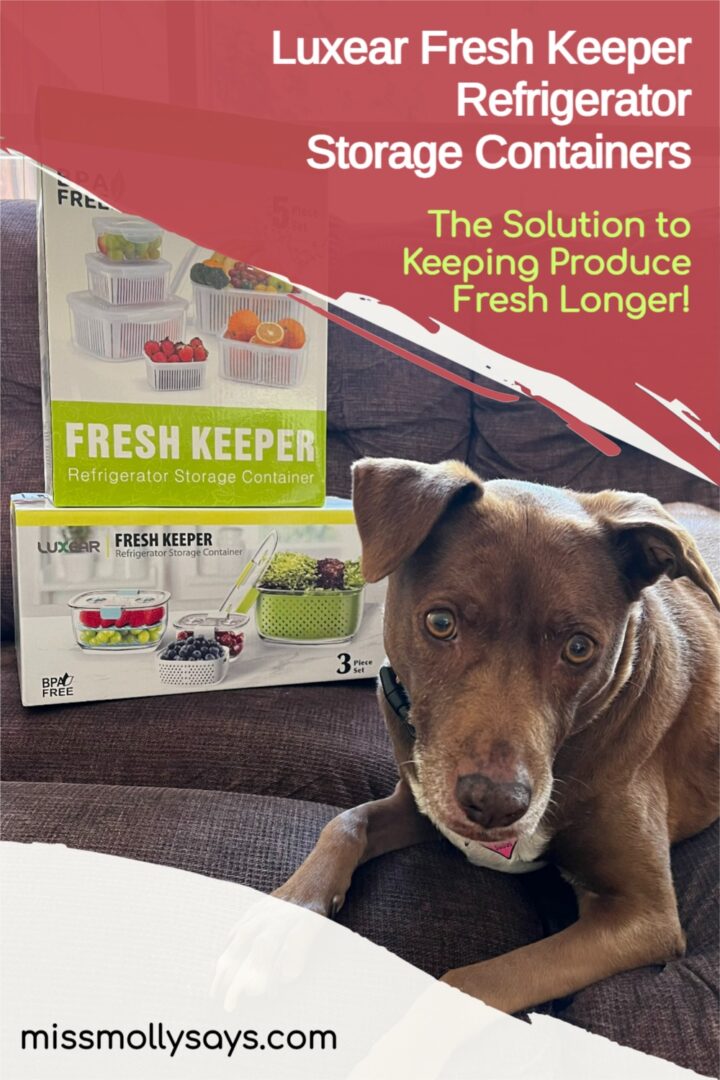 Luxear Fresh Keeper Refrigerator Storage Containers