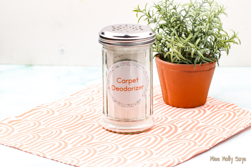 DIY Carpet Deodorizer Using Essential Oils Miss Molly Says