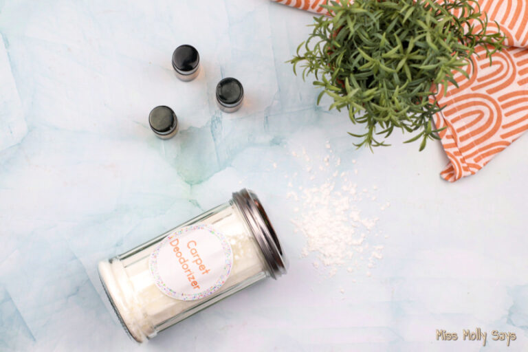 DIY Carpet Deodorizer Using Essential Oils Miss Molly Says
