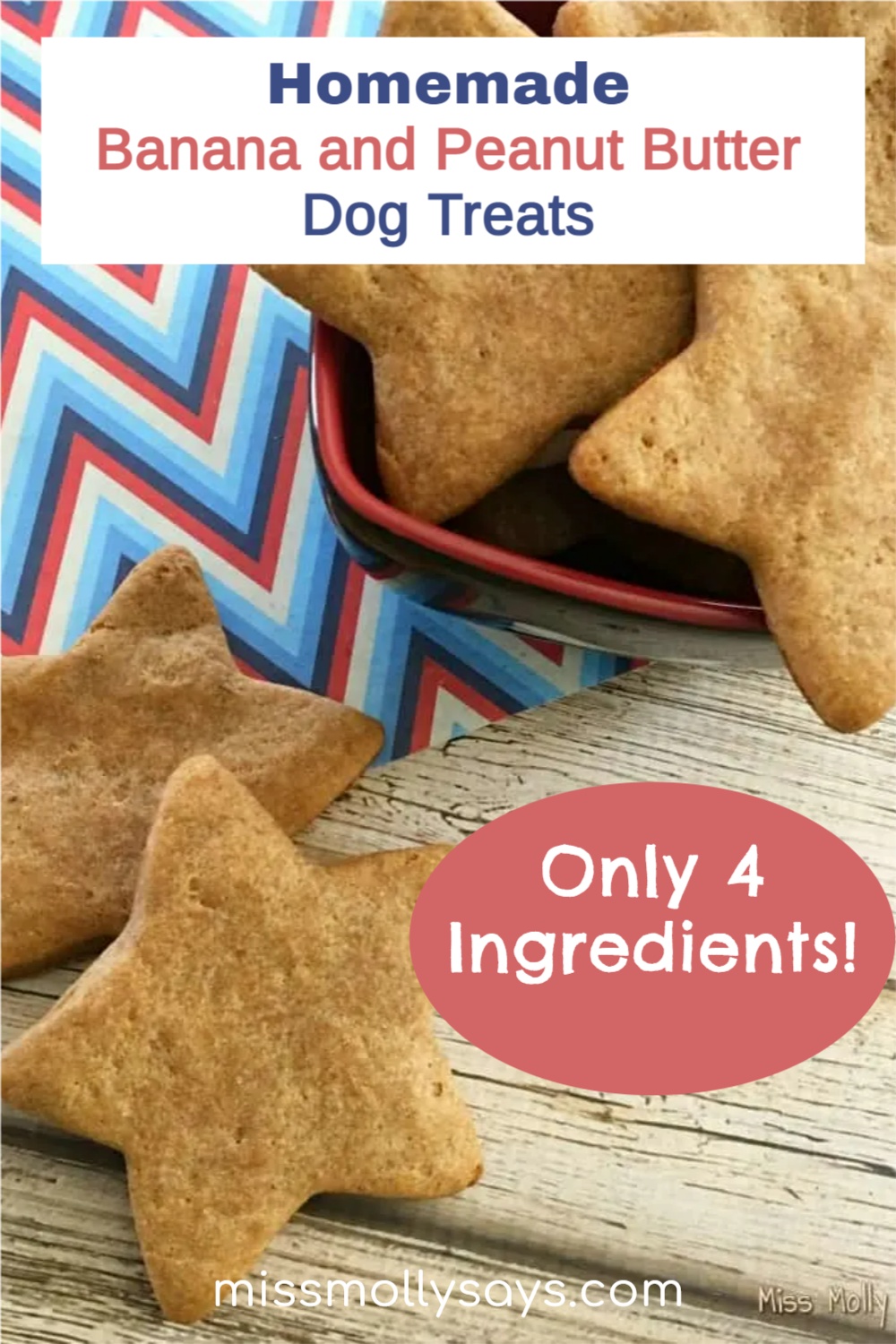 Thumbnail for Homemade Banana And Peanut Butter Dog Treats 4 Ingredients