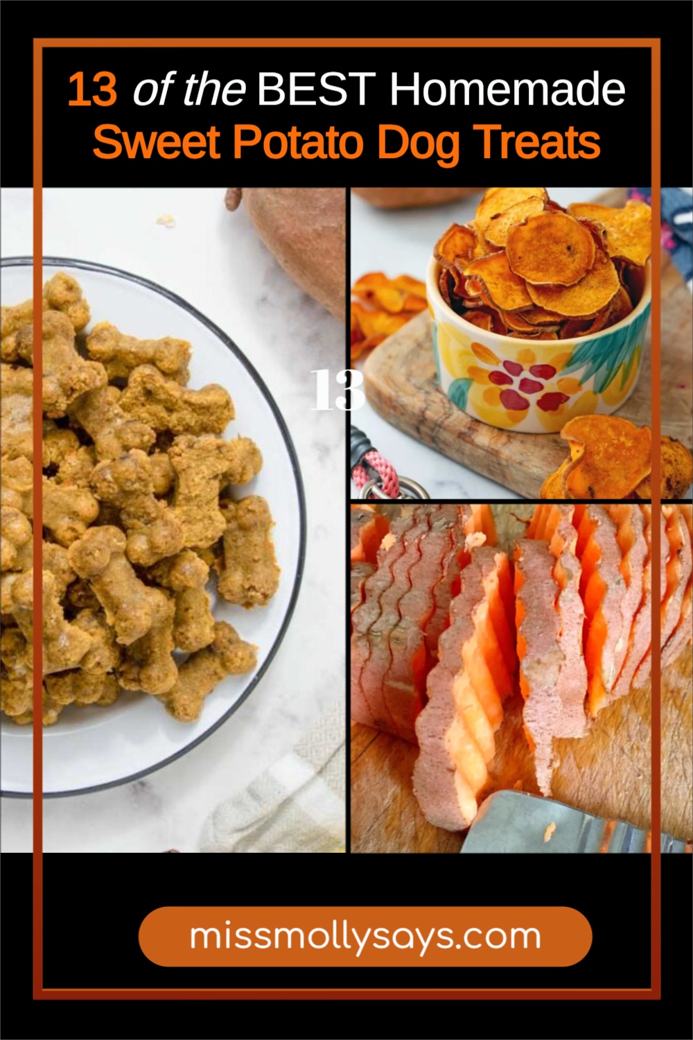 13 of the BEST Homemade Sweet Potato Dog Treats Miss Molly Says