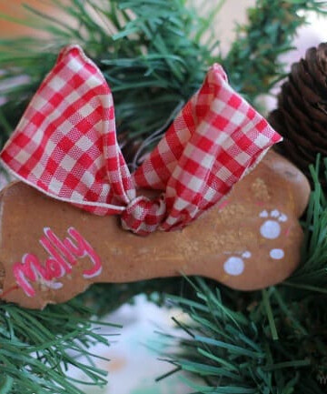 Gingerbread Dog Ornaments