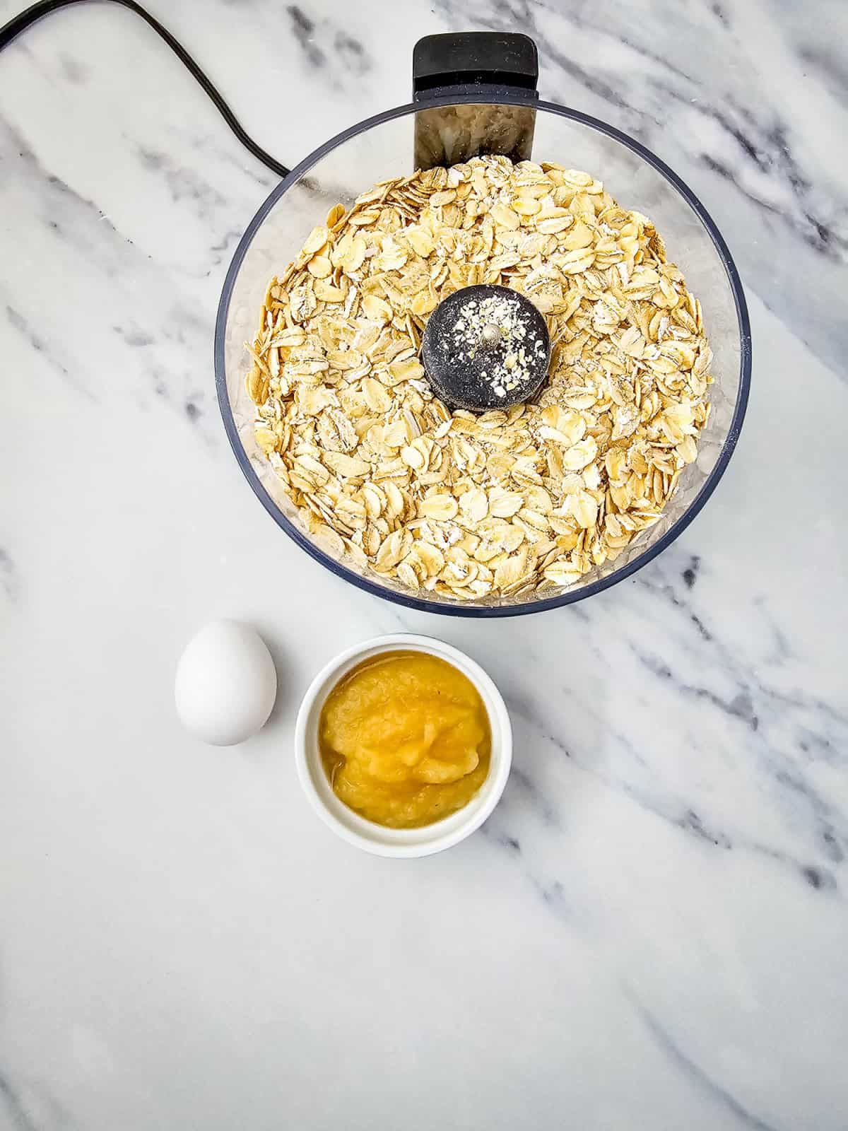 Apple and Oatmeal Dog Treat Process process 1 Apple and Oatmeal Dog Treat Process process 1