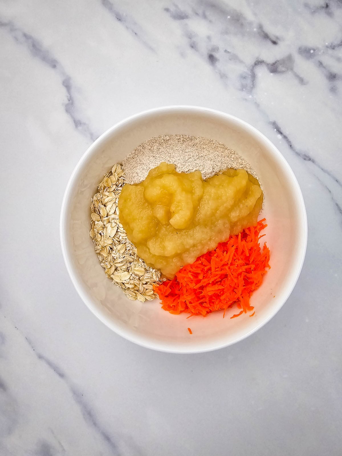 Carrot and Apple Dog Treats process 1 Carrot and Apple Dog Treats process 1