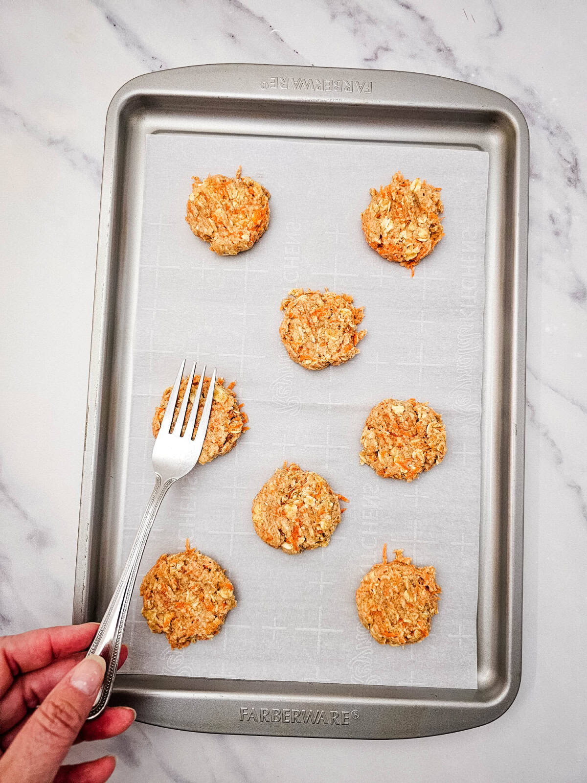 Carrot and Apple Dog Treats process 4 Carrot and Apple Dog Treats process 4