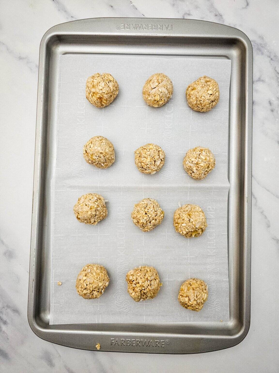 Image showcasing No-Bake Banana Coconut Dog Treats Recipe for Happy Pups
