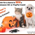 Enter for a chance to Win a $20 Amazon GC or PayPal Cash!