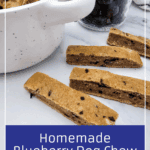 Homemade Blueberry Dog Chew Sticks Recipe