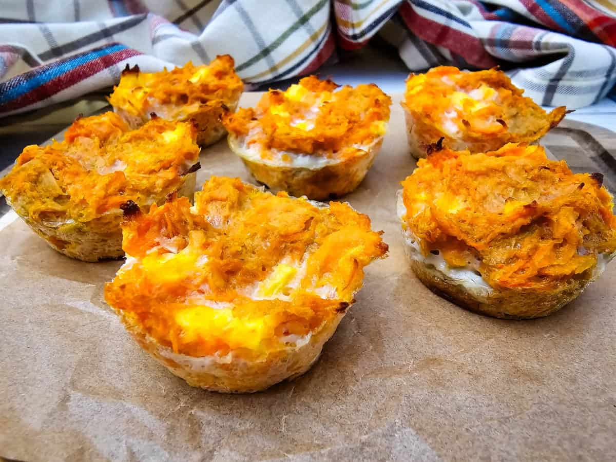 Sweet Potato and Carrot Dog Muffins: An Easy Healthy Recipe! Sweet Potato and Carrot Dog Muffins