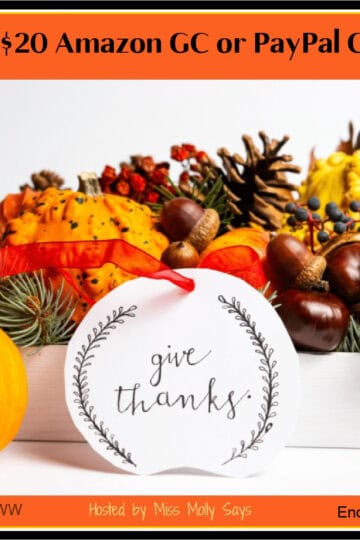 Win $20 Amazon GC or Paypal Cash