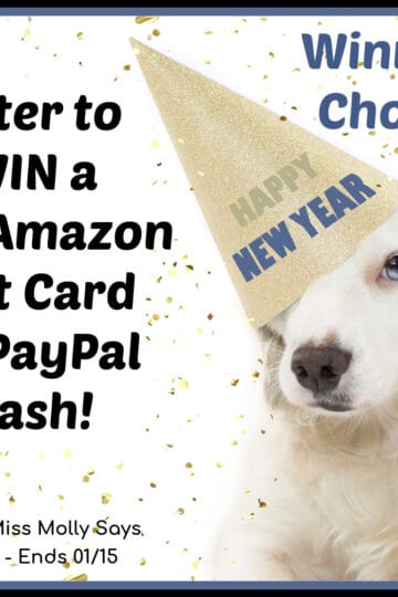 $20 Amazon Gift Card or PayPal Cash Giveaway