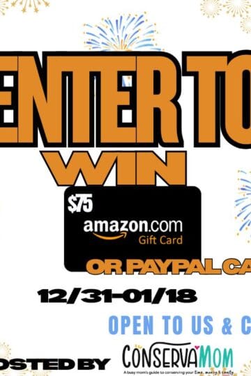 $75 Amazon Gift Card or PayPal Cash Giveaway