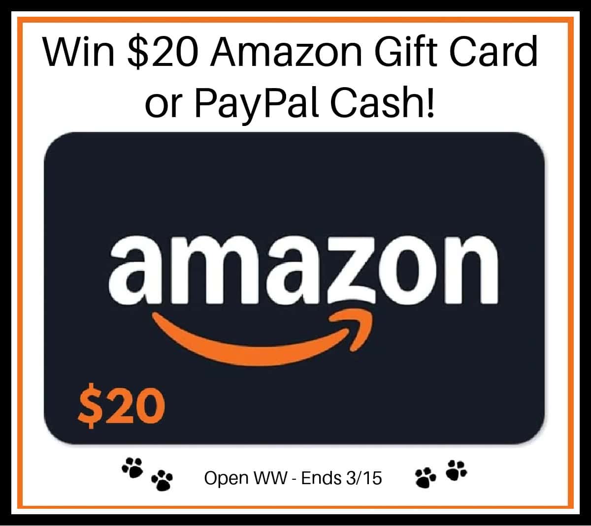 Win $20 Amazon Gift Card or PayPal Cash - Lady Luck Giveaway Hop Win $20 Amazon Gift Card or PayPal Cash - Lady Luck Giveaway Hop